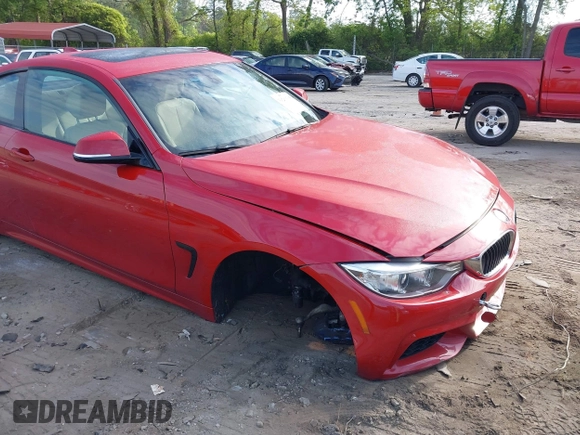 2014 BMW 4 Series 428i z VIN WBA3N3C51EF710517, wystawiony jako IAAI lot #39263305 z przebiegiem 145 193 mil mil oraz . Historia ofert i sprzedaży dostępna na DreamBid. Obrazek 6.