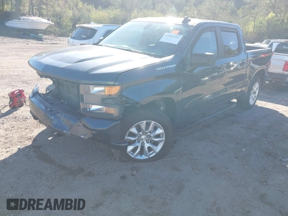 2020 Chevrolet Silverado 1500 Custom with VIN 3GCPWBEHXLG285328, listed as a IAAI auction lot 41851261 with 110,266 mi miles. Bid and sale history available at carsss.com. Image 17.
