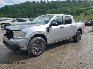 2024 Ford Maverick XLT with VIN 3FTTW8H97RRA94162, listed as a Copart auction lot 56193115 with 14,298 mi miles and Salvage title. Bid and sale history available at DreamBid. Image 1.