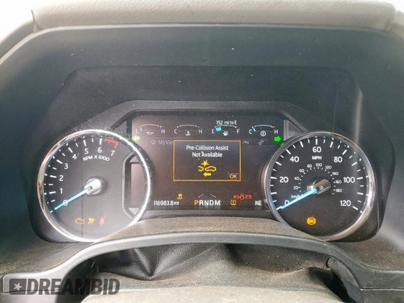 2020 Ford Expedition Max XLT z VIN 1FMJK1HT4LEB02178, wystawiony jako Copart lot #60321205 z przebiegiem 116 983 mil mil oraz Szkoda całkowita • Salvage title. Historia ofert i sprzedaży dostępna na DreamBid. Obrazek 9.