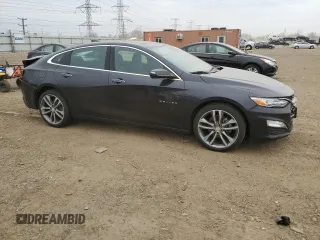 2022 Chevrolet Malibu Premier with VIN 1G1ZE5SXXNF194209, listed as a Copart auction lot 53564055 with 58,894 mi miles and Salvage Title. Bid and sale history available at DreamBid. Image 4.