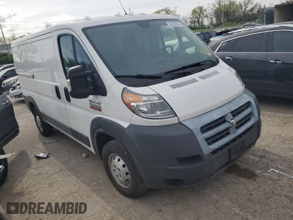 2016 Ram ProMaster Cargo with VIN 3C6TRVAG8GE112811, listed as a Copart auction lot 50235904 with Not Provided miles and Salvage Title. Bid and sale history available at DreamBid. Image 4.