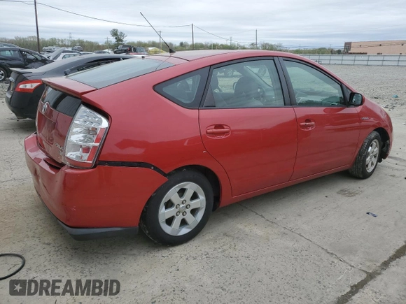 2007 Toyota Prius with VIN JTDKB20U273239477, listed as a Copart auction lot 53796625 with Not Provided miles and Salvage Title. Bid and sale history available at DreamBid. Image 3.
