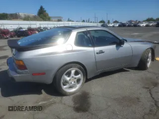 1986 Porsche 944 with VIN WP0AA0946GN459926, listed as a Copart auction lot 69287254 with 89,937 mi miles and Salvage Title. Bid and sale history available at carsss.com. Image 3.