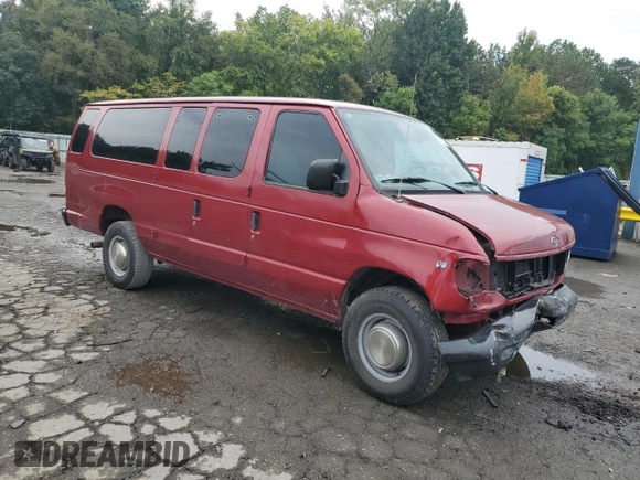 1998 Ford Econoline Wagon XL z VIN 1FBSS31L2WHB54799, wystawiony jako Copart lot #69601284 z przebiegiem 40 542 mil mil oraz Szkody całkowita. Historia ofert i sprzedaży dostępna na DreamBid. Obrazek 4.