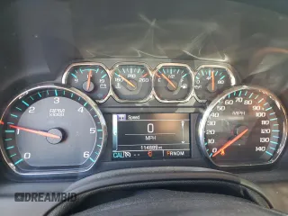 2015 Chevrolet Tahoe LT with VIN 1GNSCBKC0FR727525, listed as a Copart auction lot 53171665 with 114,689 mi miles and Salvage title. Bid and sale history available at DreamBid. Image 9.