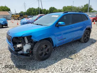 2020 Jeep Cherokee Latitude Plus with VIN 1C4PJMLB6LD580464, listed as a Copart auction lot 59023435 with 80,211 mi miles and Salvage title. Bid and sale history available at DreamBid. Image 1.