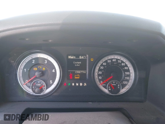2015 Ram 2500 SLT with VIN 3C6UR5DL1FG623910, listed as a IAAI auction lot 41469020 with 139,877 mi miles. Bid and sale history available at carsss.com. Image 7.