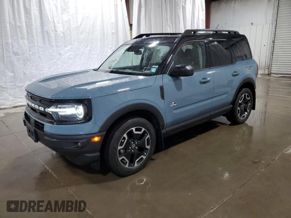 2022 Ford Bronco Sport Outer Banks with VIN 3FMCR9C65NRD60116, listed as a Copart auction lot 60133745 with 67,125 mi miles and Clean title. Bid and sale history available at DreamBid. Image 1.