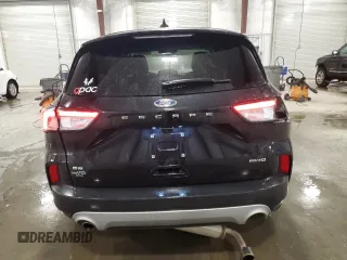 2022 Ford Escape SE with VIN 1FMCU9G6XNUB71091, listed as a Copart auction lot 49635875 with 24,697 mi miles and Salvage Title. Bid and sale history available at carsss.com. Image 6.