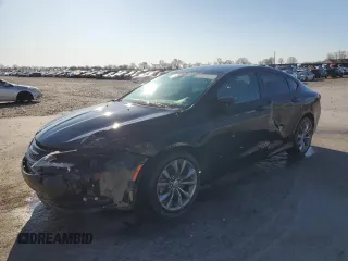 2015 Chrysler 200 S with VIN 1C3CCCDG5FN618461, listed as a Copart auction lot 49397855 with 98,027 mi miles and Salvage Title. Bid and sale history available at carsss.com. Image 1.