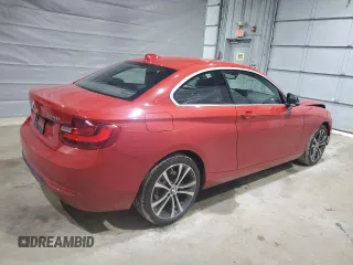 2015 BMW 2 Series 228i xDrive with VIN WBA1F7C50FVX96082, listed as a Copart auction lot 49897085 with 101,248 mi miles and Salvage Title. Bid and sale history available at carsss.com. Image 3.
