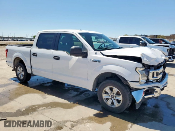 2018 Ford F-150 XL with VIN 1FTEW1CB9JKC27765, listed as a Copart auction lot 45933695 with 147,309 mi miles and Clean Title. Bid and sale history available at carsss.com. Image 4.