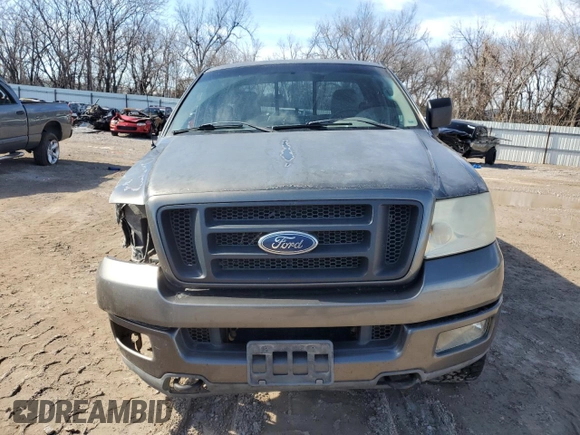 2004 Ford F-150 XL with VIN 1FTRF14W44NC23841, listed as a Copart auction lot 43536725 with 189,783 mi miles and Salvage title. Bid and sale history available at DreamBid. Image 5.