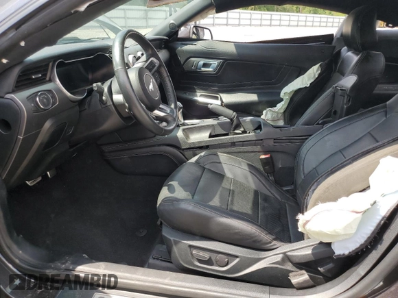 2022 Ford Mustang GT with VIN 1FA6P8CF0N5122488, listed as a Copart auction lot 55222715 with 11,764 mi miles and Salvage title. Bid and sale history available at DreamBid. Image 7.
