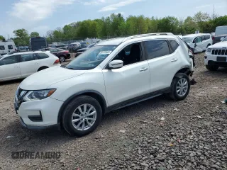 2018 Nissan Rogue SV with VIN KNMAT2MV8JP546051, listed as a Copart auction lot 55173445 with 71,735 mi miles and Salvage Title. Bid and sale history available at carsss.com. Image 1.