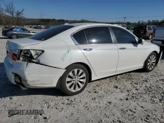 2014 Honda Accord Sedan EX-L with VIN 1HGCR2F83EA132586, listed as a Copart auction lot 50606085 with 170,334 mi miles and Salvage Title. Bid and sale history available at carsss.com. Image 3.