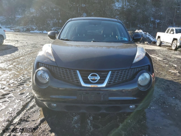 2012 Nissan Juke SV with VIN JN8AF5MV5CT114721, listed as a Copart auction lot 46484245 with 112,108 mi miles and Salvage Title. Bid and sale history available at carsss.com. Image 5.