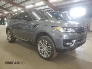 2016 Land Rover Range Rover Sport Dynamic with VIN SALWR2EF7GA584127, listed as a Copart auction lot 58543415 with 95,542 mi miles and Salvage title. Bid and sale history available at DreamBid. Image 4.