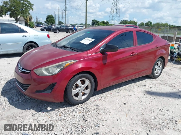2015 Hyundai Elantra SE with VIN 5NPDH4AE5FH613173, listed as a IAAI auction lot 42698431 with 143,490 mi miles and . Bid and sale history available at DreamBid. Image 2.