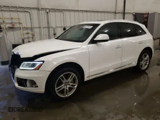 2016 Audi Q5 Premium Plus with VIN WA1CVAFP3GA056182, listed as a Copart auction lot 88791535 with 145,018 mi miles and Salvage title. Bid and sale history available at DreamBid. Image 1.