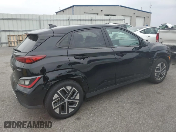 2023 Hyundai Kona SEL with VIN KM8K33AG2PU190072, listed as a Copart auction lot 53202605 with 30,276 mi miles and Salvage Title. Bid and sale history available at carsss.com. Image 3.