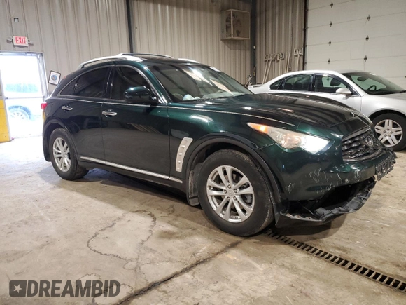 2010 Infiniti FX z VIN JN8AS1MW7AM854288, wystawiony jako Copart lot #52934395 z przebiegiem 139 346 mil mil oraz Szkoda całkowita • Salvage title. Historia ofert i sprzedaży dostępna na DreamBid. Obrazek 4.