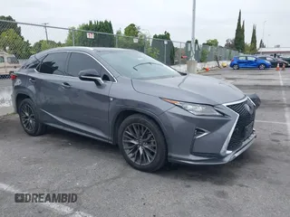 2016 Lexus RX 350 with VIN 2T2BZMCA7GC038203, listed as a IAAI auction lot 42106270 with 117,085 mi miles and . Bid and sale history available at DreamBid. Image 1.