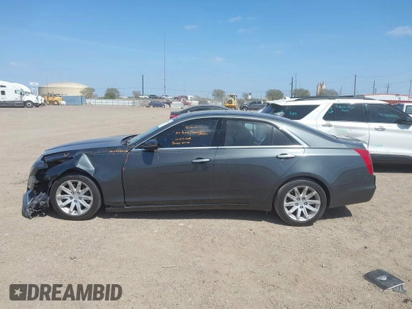 2016 Cadillac CTS Sedan Luxury Collection RWD with VIN 1G6AR5SXXG0101948, listed as a IAAI auction lot 41824836 with 91,225 mi miles. Bid and sale history available at carsss.com. Image 15.