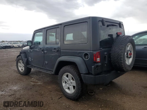 2018 Jeep Wrangler Unlimited Sport with VIN 1C4BJWDG5JL875249, listed as a Copart auction lot 53929595 with 73,776 mi miles and Salvage Title. Bid and sale history available at DreamBid. Image 2.