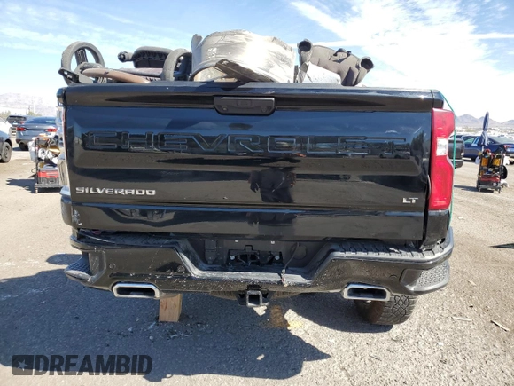2022 Chevrolet Silverado 1500 LT Trail Boss with VIN 3GCUDFEL4NG586071, listed as a Copart auction lot 72244214 with Not Provided miles and Non Repairable. Bid and sale history available at DreamBid. Image 6.