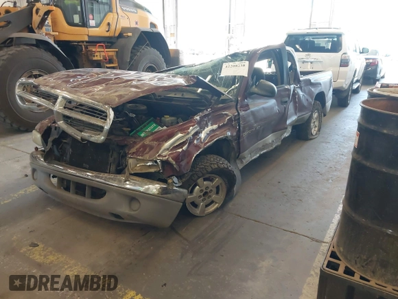 2001 Dodge Dakota with VIN 1B7GL22X71S275317, listed as a IAAI auction lot 42208238 with Not provided miles and . Bid and sale history available at DreamBid. Image 16.
