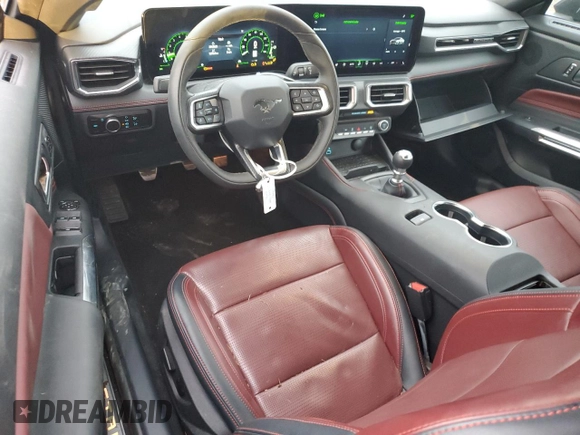2024 Ford Mustang GT Premium with VIN 1FAGP8FF6R5106317, listed as a Copart auction lot 84027814 with Not provided miles and Salvage title. Bid and sale history available at DreamBid. Image 8.