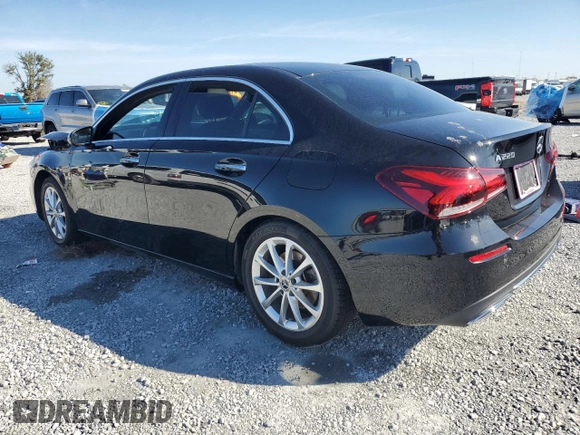 2019 Mercedes-Benz A 220 with VIN WDD3G4EB8KW001977, listed as a Copart auction lot 43165825 with 77,558 mi miles and Non Repairable. Bid and sale history available at DreamBid. Image 2.