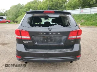 2012 Dodge Journey SXT with VIN 3C4PDDBG5CT226207, listed as a Copart auction lot 57668305 with 201,404 mi miles and Clean title. Bid and sale history available at DreamBid. Image 6.