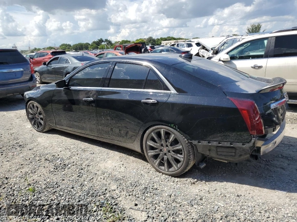 2017 Cadillac CTS Sedan Luxury RWD with VIN 1G6AR5SX9H0208376, listed as a Copart auction lot 70767664 with 76,760 mi miles and Salvage Title. Bid and sale history available at carsss.com. Image 2.