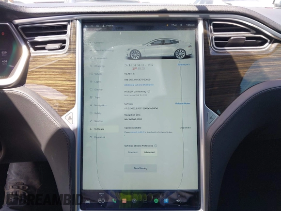 2014 Tesla Model S 60 z VIN 5YJSA1H13EFP33659, wystawiony jako IAAI lot #42101491 z przebiegiem 113 460 mil mil oraz . Historia ofert i sprzedaży dostępna na DreamBid. Obrazek 7.