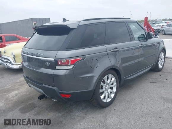 2016 Land Rover Range Rover Sport HSE with VIN SALWR2KF3GA659703, listed as a IAAI auction lot 42190173 with 128,735 mi miles and . Bid and sale history available at DreamBid. Image 4.