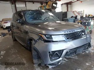 2019 Land Rover Range Rover Sport Dynamic with VIN SALWR2RE1KA823455, listed as a IAAI auction lot 42492777 with 94,321 mi miles and . Bid and sale history available at DreamBid. Image 1.