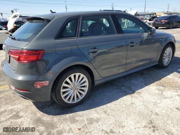 2017 Audi A3 Sportback e-tron Premium with VIN WAUUPBFF6HA138889, listed as a Copart auction lot 45547674 with 61,179 mi miles. Bid and sale history available at carsss.com. Image 3.