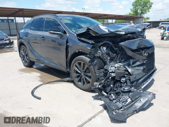 2024 Lexus RX 350 z VIN 2T2BAMCA7RC056226, wystawiony jako IAAI lot #42351779 z przebiegiem 12 317 mil mil oraz . Historia ofert i sprzedaży dostępna na DreamBid. Obrazek 1.