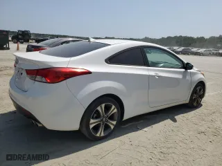 2013 Hyundai Elantra Coupe GS PZEV with VIN KMHDH6AE3DU001774, listed as a Copart auction lot 67348474 with 147,056 mi miles and Salvage Title. Bid and sale history available at carsss.com. Image 3.