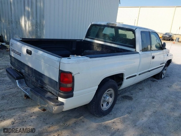 1998 Dodge Ram 1500 with VIN 3B7HC12Z8WG170221, listed as a IAAI auction lot 42055064 with 1 mi miles. Bid and sale history available at carsss.com. Image 4.