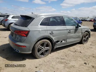 2020 Audi SQ5 Premium Plus with VIN WA1B4AFY5L2008758, listed as a Copart auction lot 51825274 with 18,360 mi miles and Salvage Title. Bid and sale history available at DreamBid. Image 3.