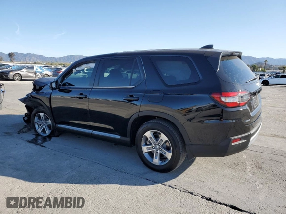 2025 Honda Pilot EX-L z VIN 5FNYG1H48SB083371, wystawiony jako Copart lot #49948825 z przebiegiem 4 772 mil mil oraz Szkoda całkowita • Salvage title. Historia ofert i sprzedaży dostępna na DreamBid. Obrazek 2.