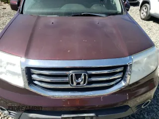 2012 Honda Pilot EX-L with VIN 5FNYF4H75CB056791, listed as a Copart auction lot 52540135 with Not Provided miles and Salvage Title. Bid and sale history available at DreamBid. Image 12.