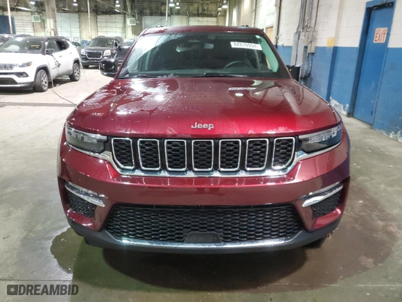 2023 Jeep Grand Cherokee Limited with VIN 1C4RJHBG6PC607963, listed as a Copart auction lot 82810934 with 17,731 mi miles and Salvage Title. Bid and sale history available at carsss.com. Image 5.