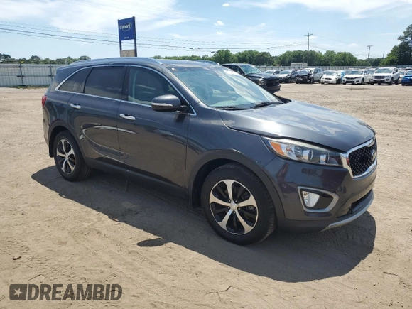 2016 Kia Sorento EX with VIN 5XYPH4A58GG117774, listed as a Copart auction lot 58323205 with 111,712 mi miles and Salvage title. Bid and sale history available at DreamBid. Image 4.