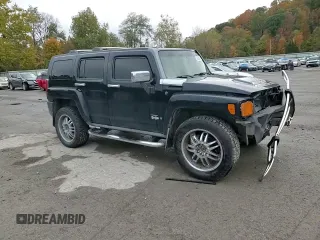 2006 Hummer H3 with VIN 5GTDN136968195060, listed as a Copart auction lot 76206994 with 205,939 mi miles and Salvage Title. Bid and sale history available at carsss.com. Image 11.