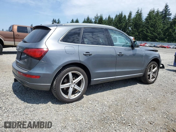 2015 Audi Q5 Premium Plus with VIN WA1CMAFP2FA032411, listed as a Copart auction lot 60981165 with 123,270 mi miles and Salvage title. Bid and sale history available at DreamBid. Image 3.